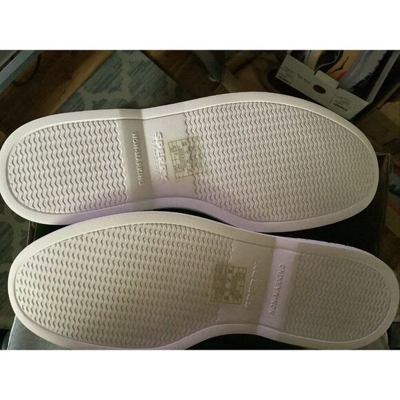 Sperry Men's 12m Authentic original Pride blue multi slip on boat shoe - New - Picture 7 of 7